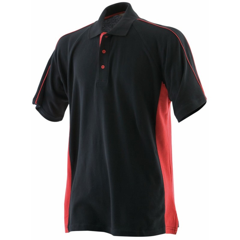 Polo sport Black / Red FACE