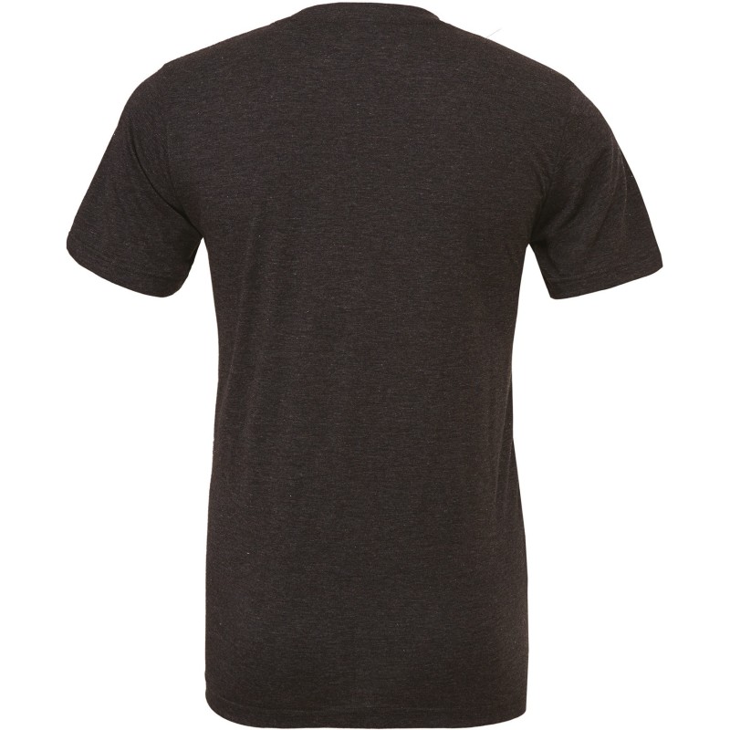 T-SHIRT homme TRIBLEND COL ROND Charcoal Black Triblend BACK