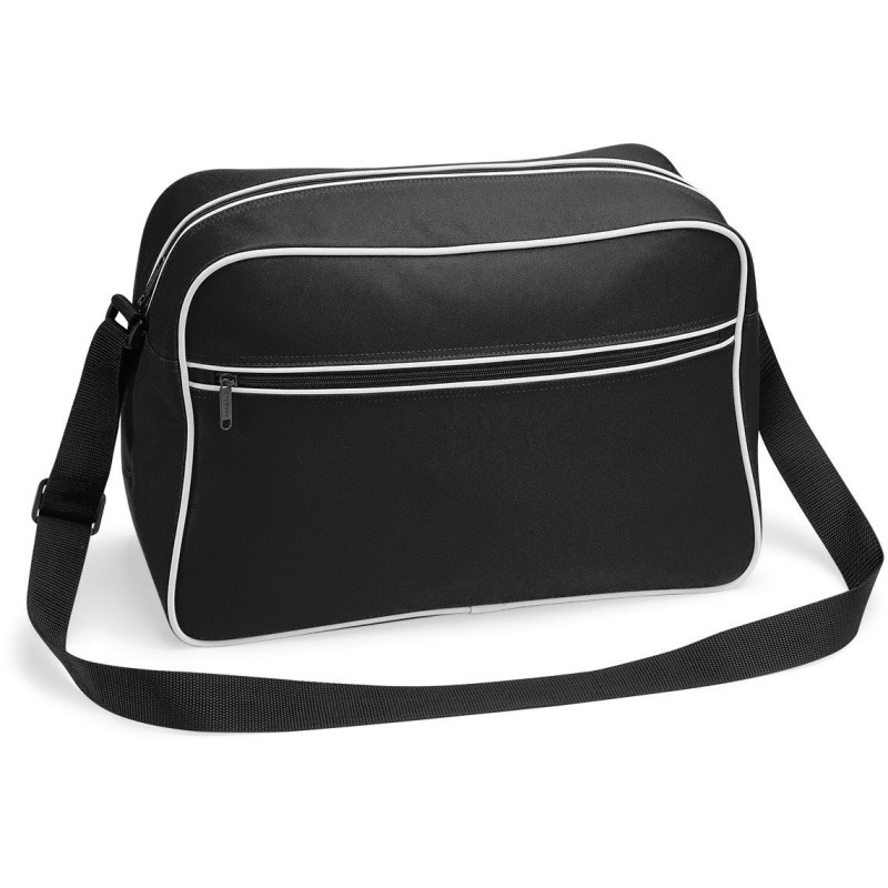 Sac bandoulière Rétro Black / White FACE