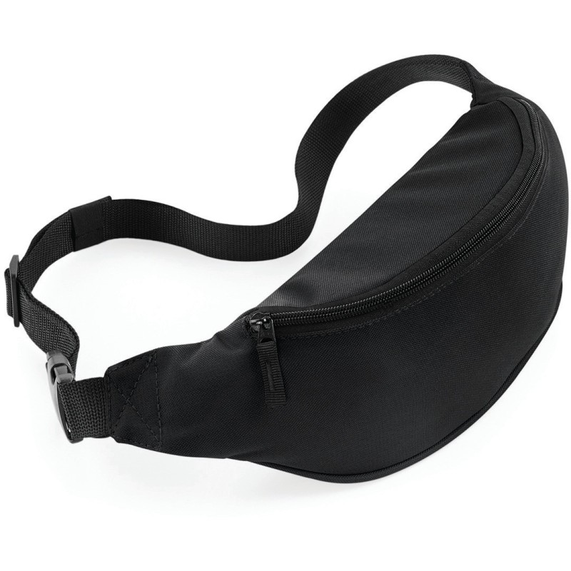 Sac banane Black FACE SIDE