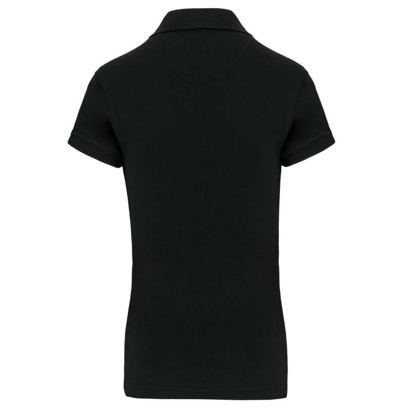 Brooke  Polo manches courtes femme Black BACK