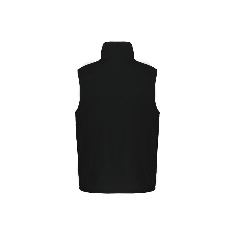 Record  bodywarmer doublé polaire unisexe Black / Grey BACK