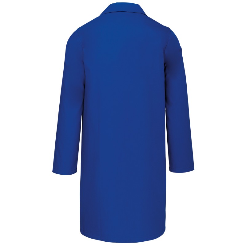 Blouse de travail unisexe Royal Blue BACK