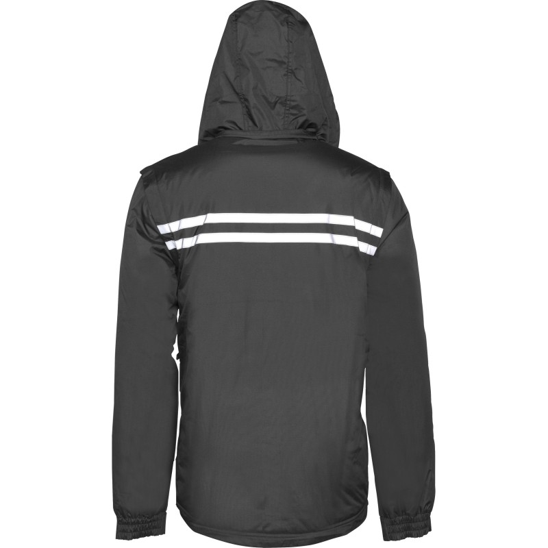 Parka workwear manches amovibles homme Black BACK
