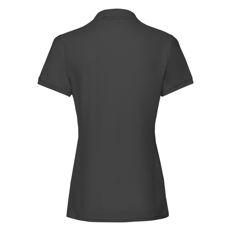 Polo Femme Premium Black BACK