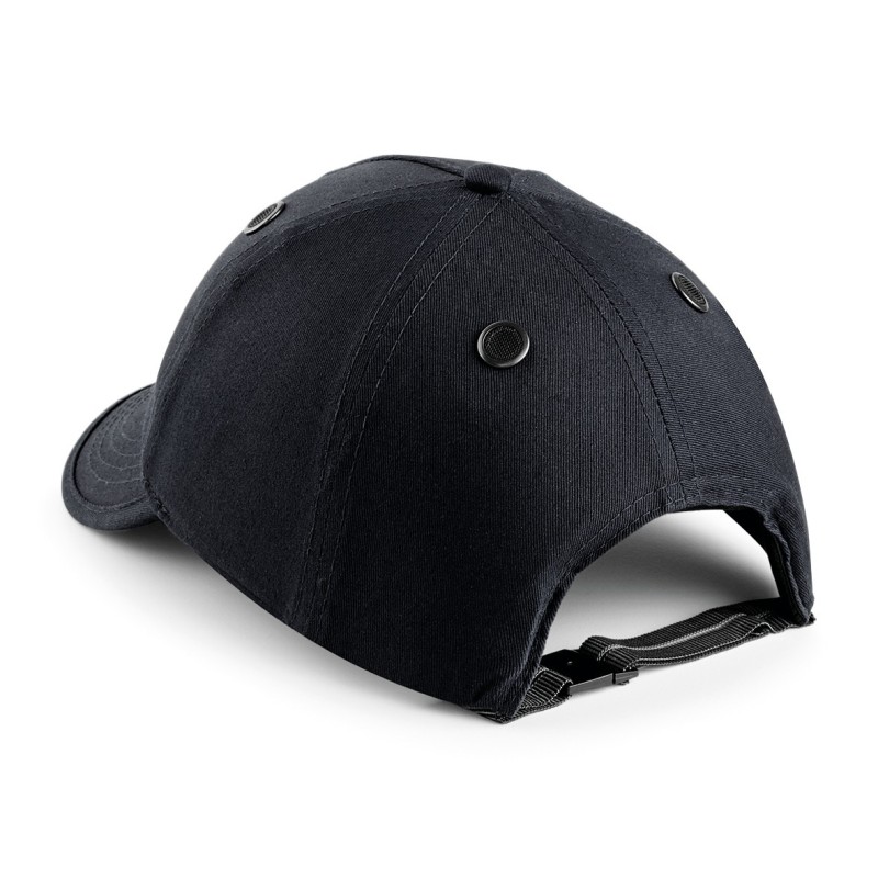 Casquette à coquille EN812 Black BACK