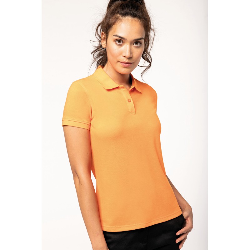 Polo manches courtes femme