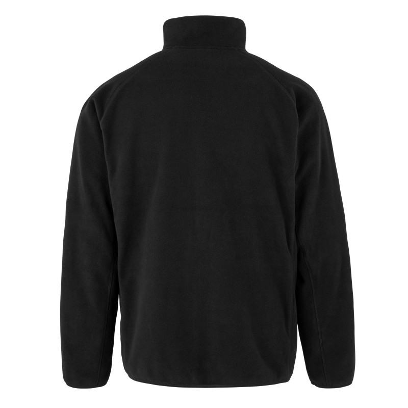 Veste polarthermique en polaire recyclée Black BACK