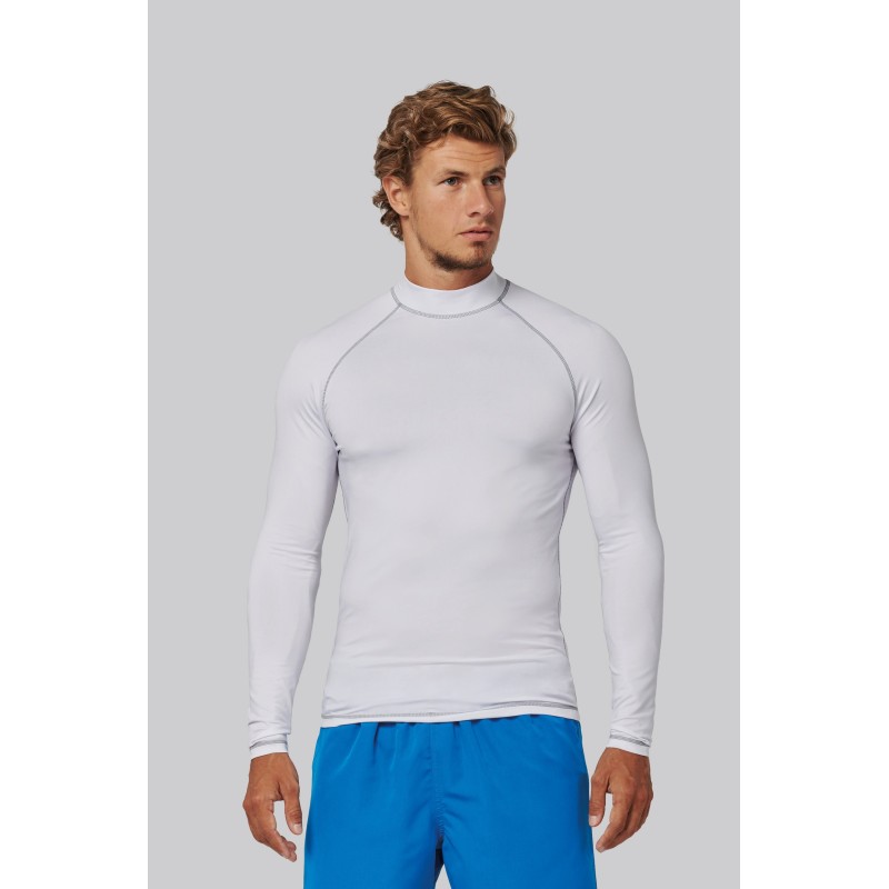 T-shirt technique à manches longues avec protection anti-UV unisexe