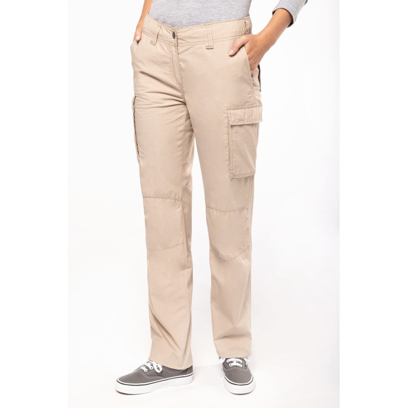 Pantalon léger multipoches femme