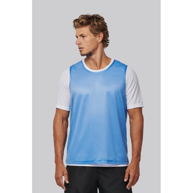 Chasuble en filet léger multisport unisexe
