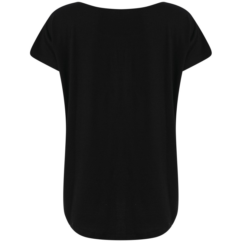 T-shirt femme Black BACK