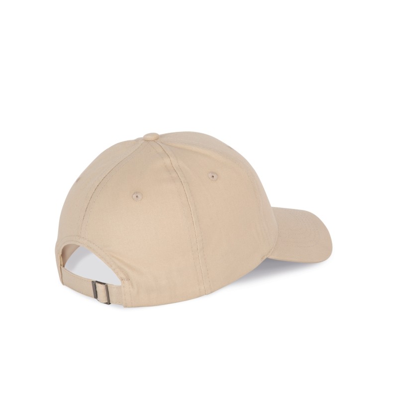 Casquette - 6 panneaux Beige BACK