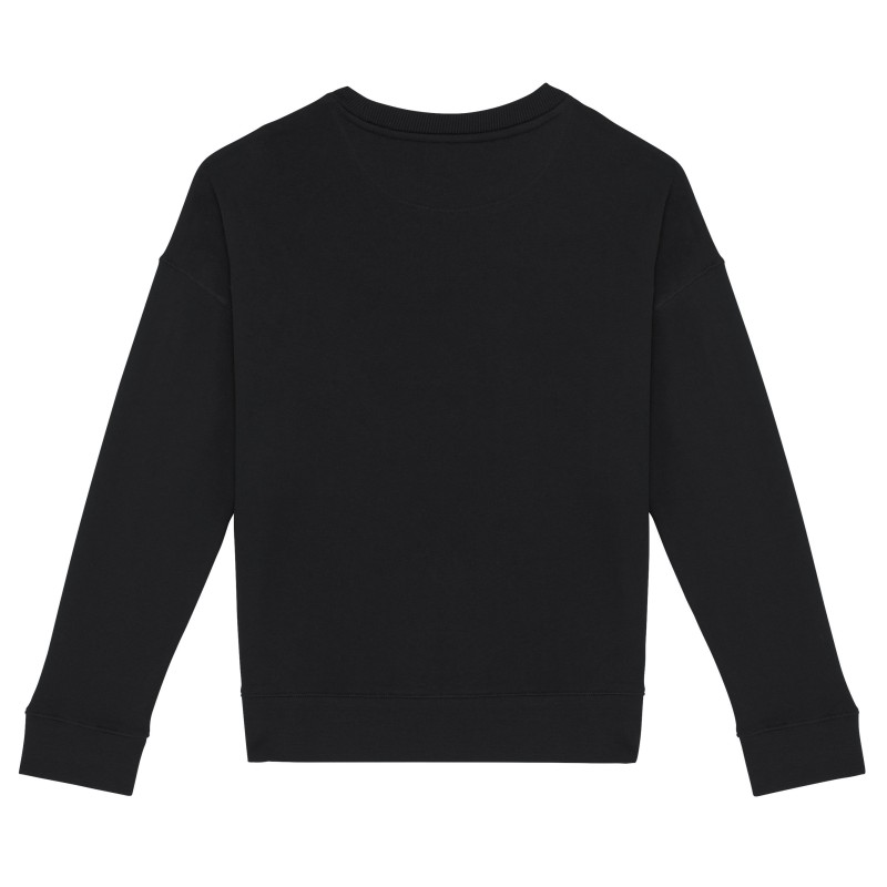 Sweat oversize femme Black BACK