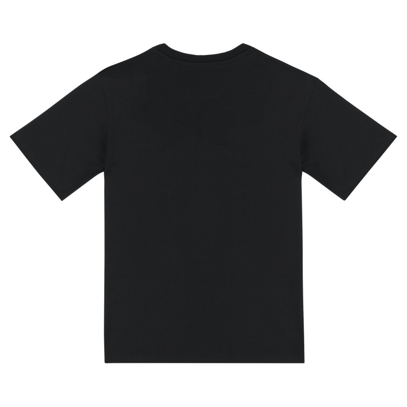 T-shirt manches tombantes enfant Black BACK