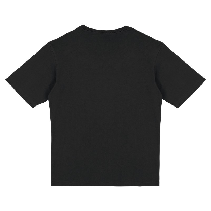 T-shirt manches tombantes homme Black BACK