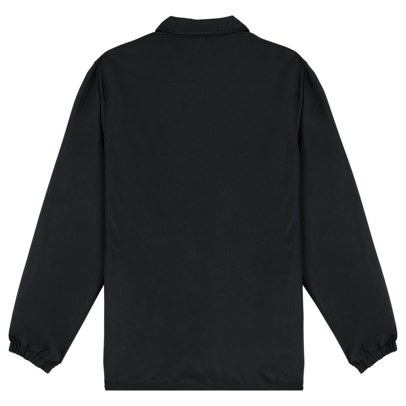 Veste coupe-vent unisexe Black BACK