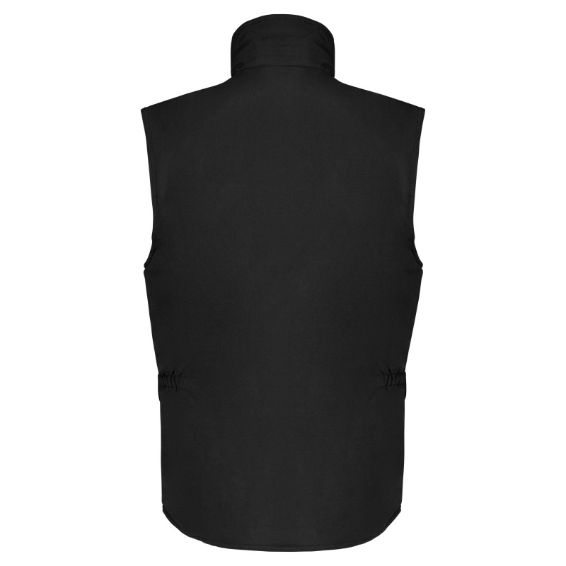 Worker  bodywarmer homme Black BACK