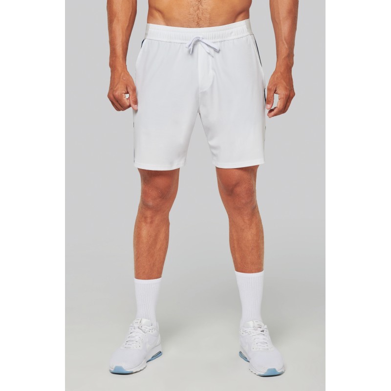 Short de padel bicolore homme