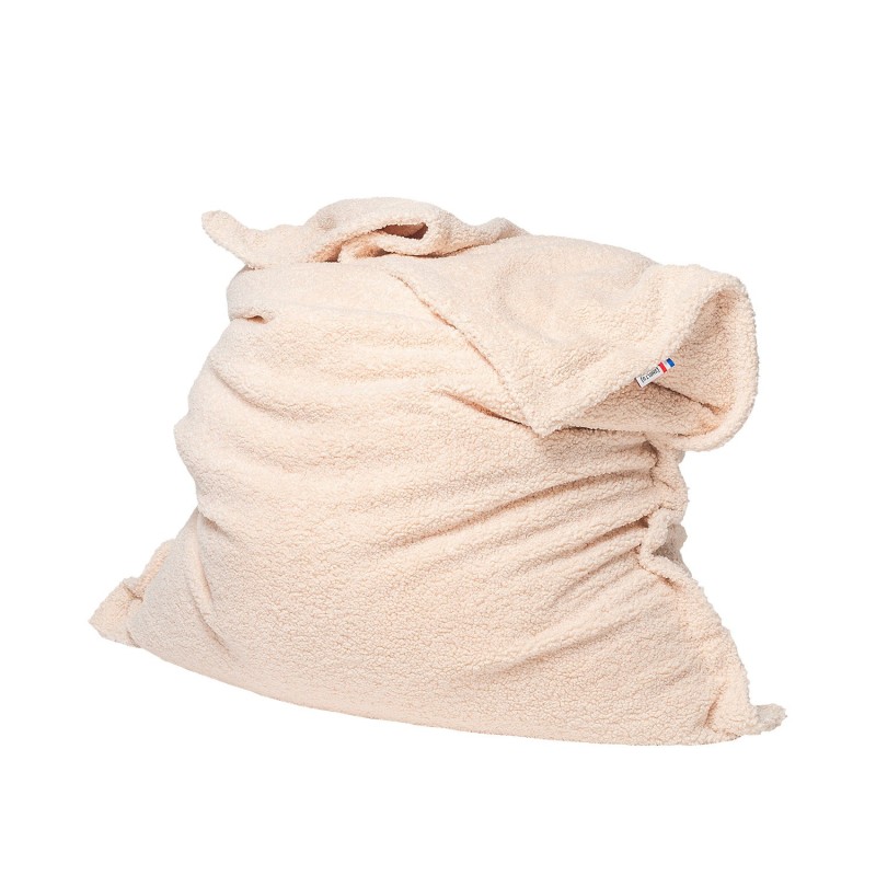 Pouf Ardiak Ecru FACE SIDE