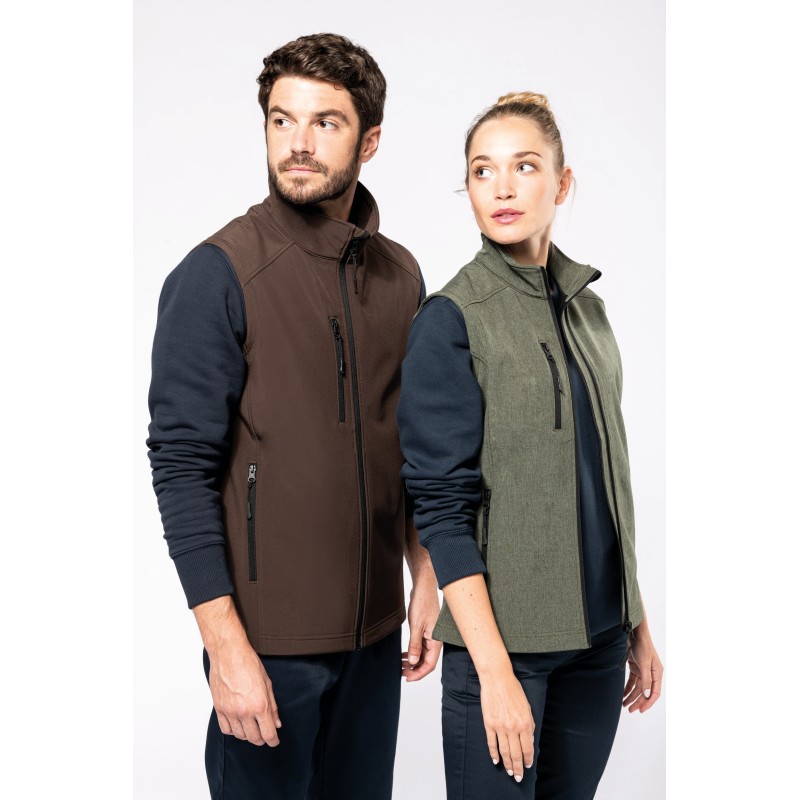 Bodywarmer softshell homme