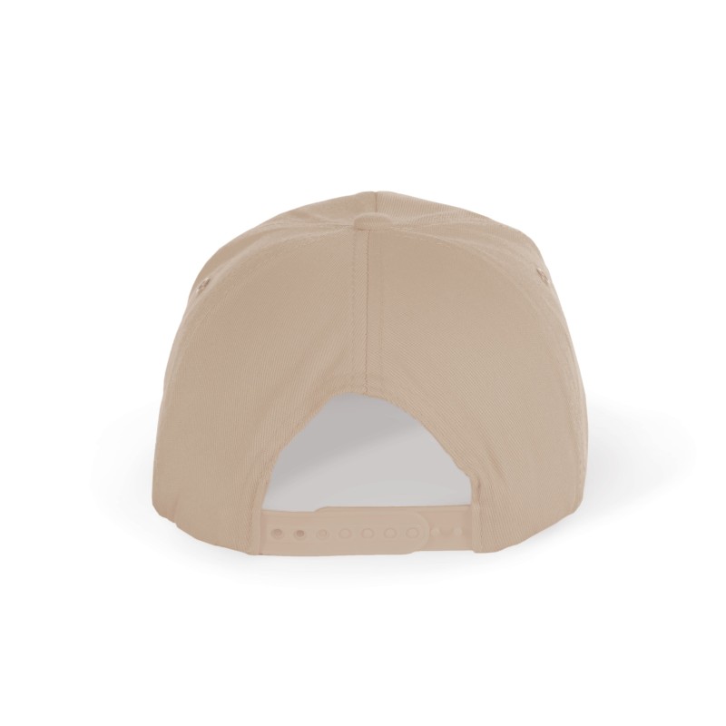 First - Casquette 5 panneaux Beige BACK