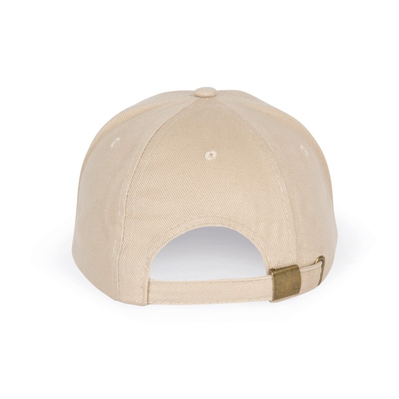 Casquette Easy printing - 6 panneaux Beige BACK