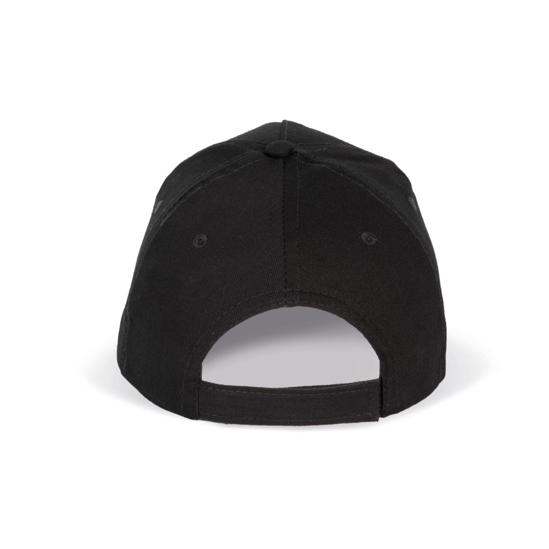 Casquette sandwich contrasté - 5 panneaux Black / Red BACK