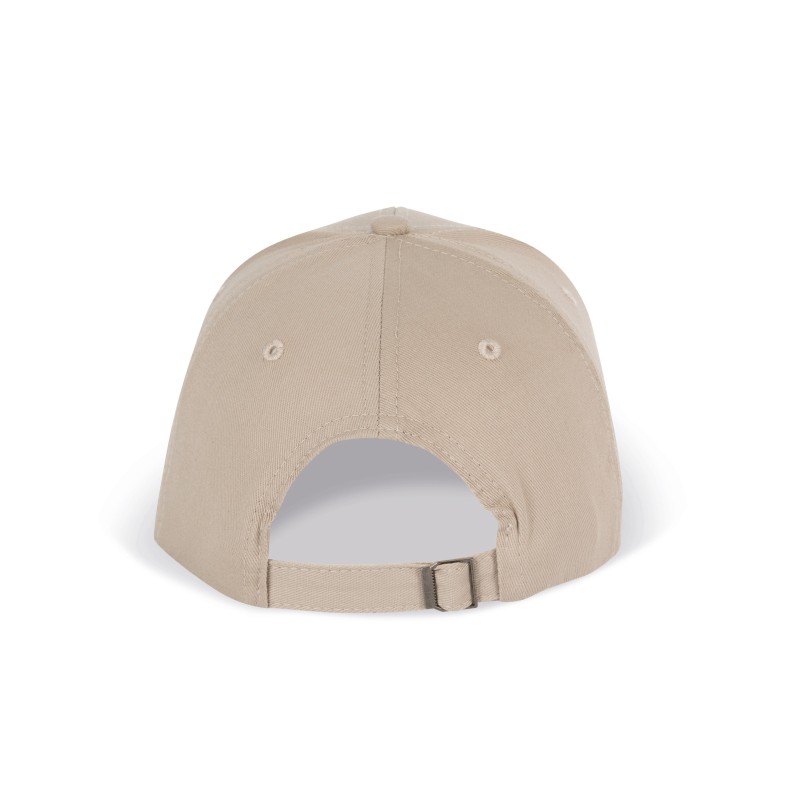 Casquette avec sandwich contrasté - 6 panneaux Beige / White BACK