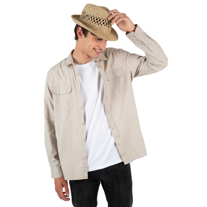 Chapeau Panama tressé