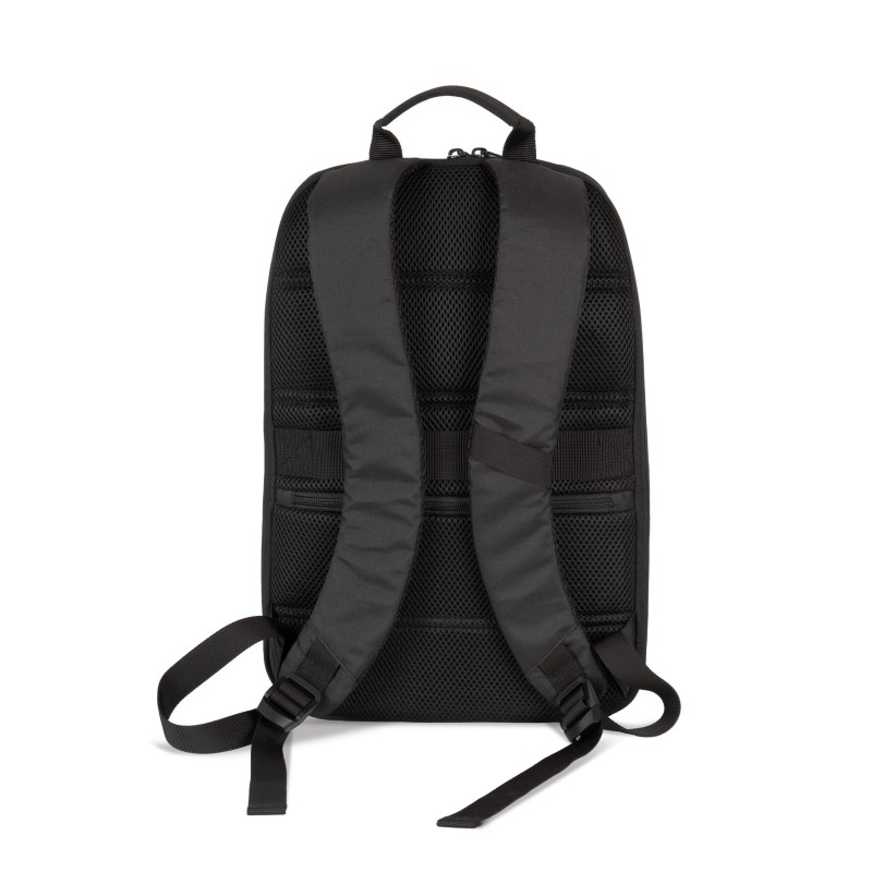 Sac à dos de travail porte-ordinateur recyclé Black BACK