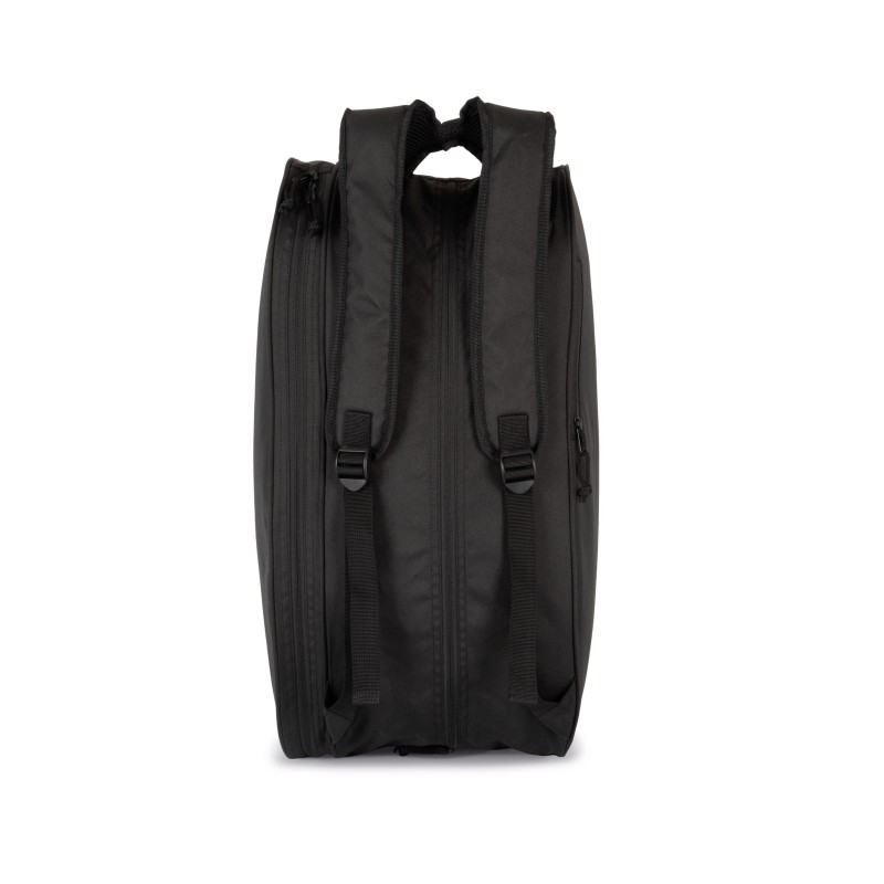 Sac à dos de padel recyclé avec porte-raquette Black BACK
