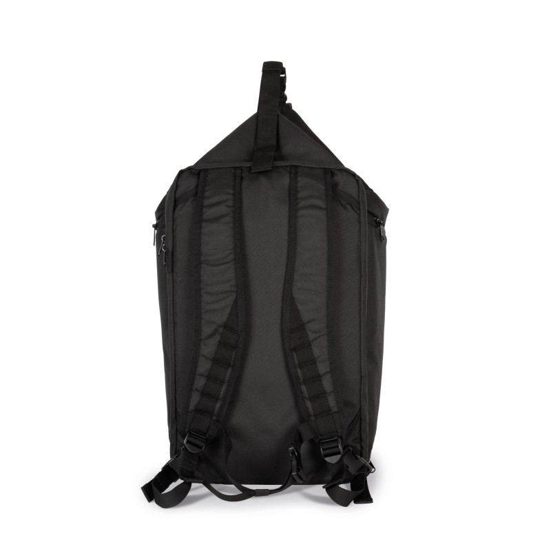 Sac à dos de voyage avec dos matelassé porte-ordinateur Black BACK