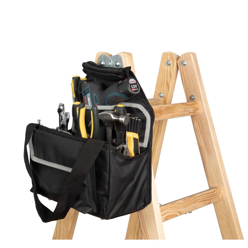 Sac à outils adaptable aux échelles portables