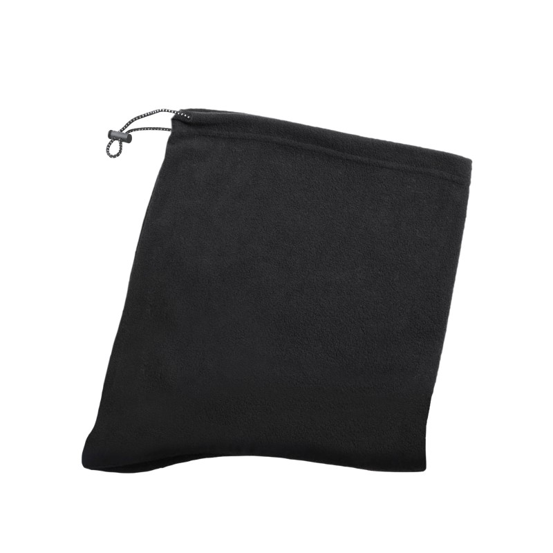 Tour de cou recyclé micropolaire Black FACE