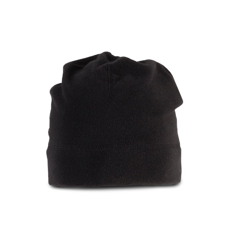 Bonnet recyclé micropolaire Black FACE