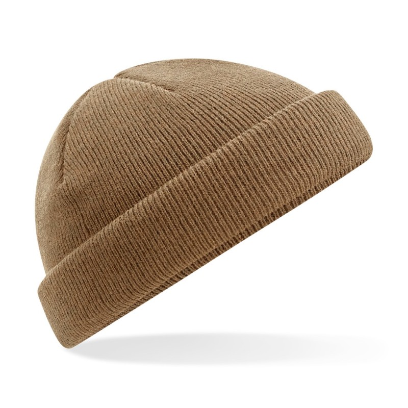 Bonnet style pêcheur recyclé Biscuit FACE SIDE