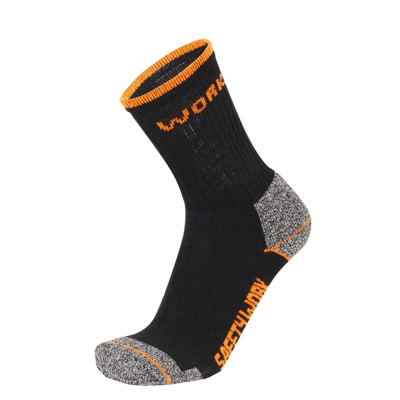 Lot de 3 paires de chaussettes SAFETY WORK NOIR FACE SIDE