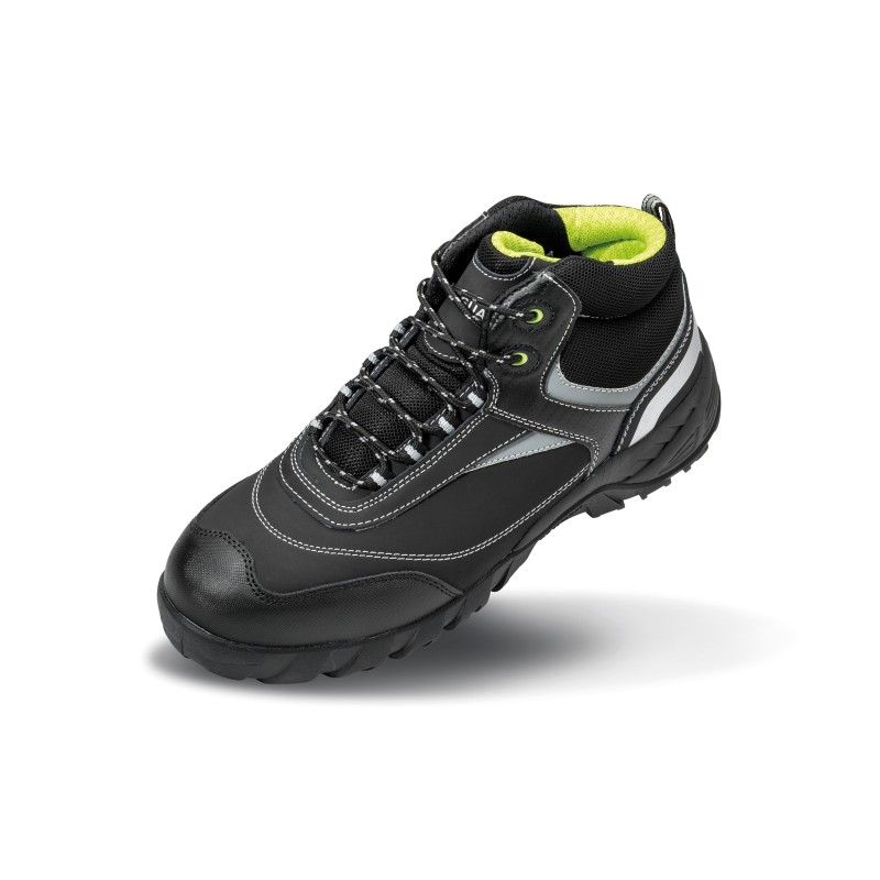 Chaussures de sécurité Blackwatch Black / Silver FACE SIDE