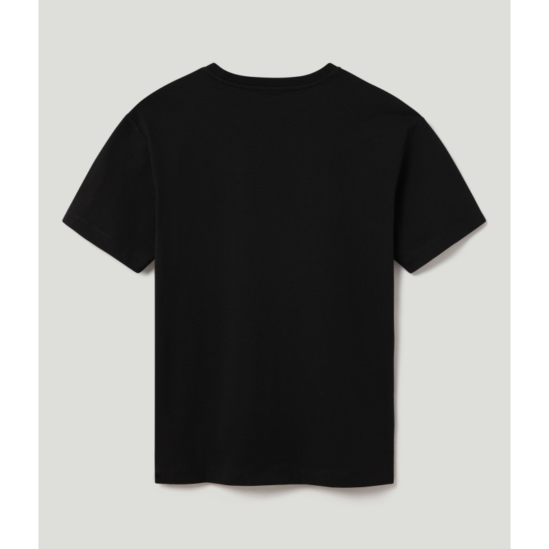 T-shirt manches courtes S-Box BLACK BACK