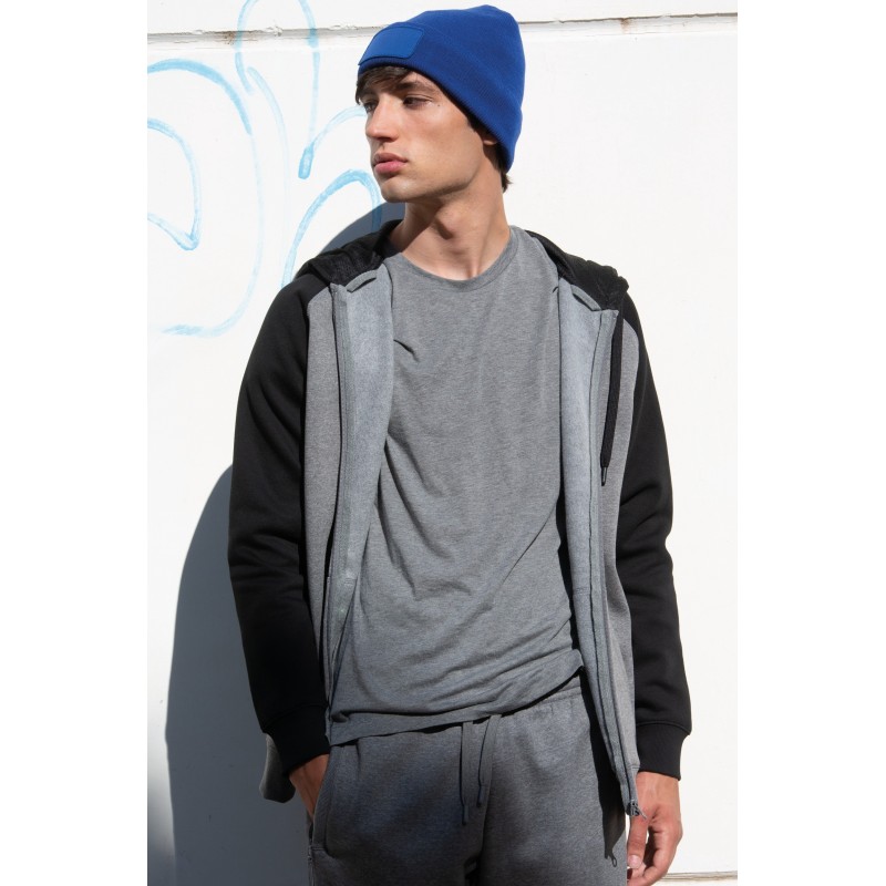 Bonnet recyclé avec patch