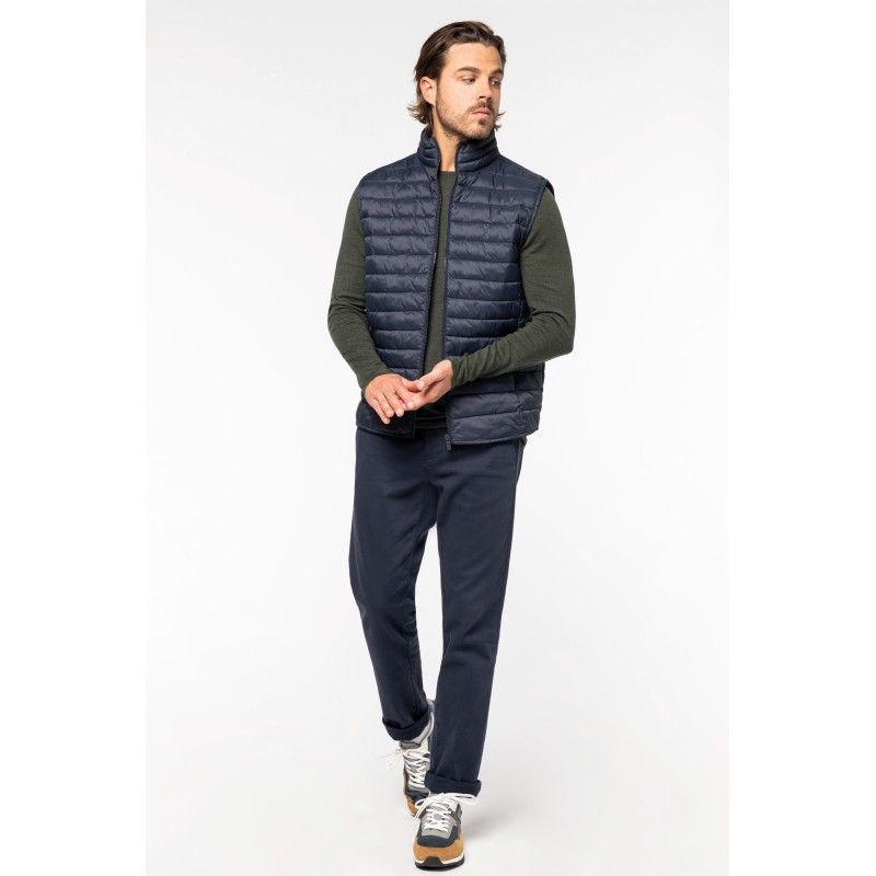 Bodywarmer recyclé léger homme