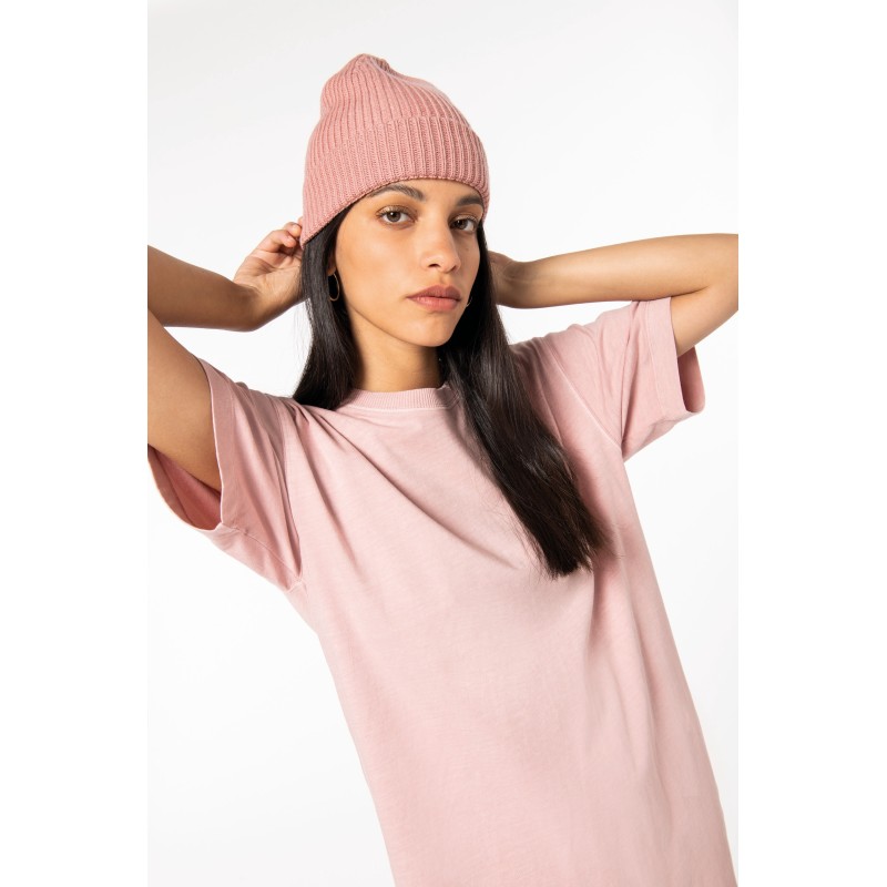 Bonnet à large revers unisexe