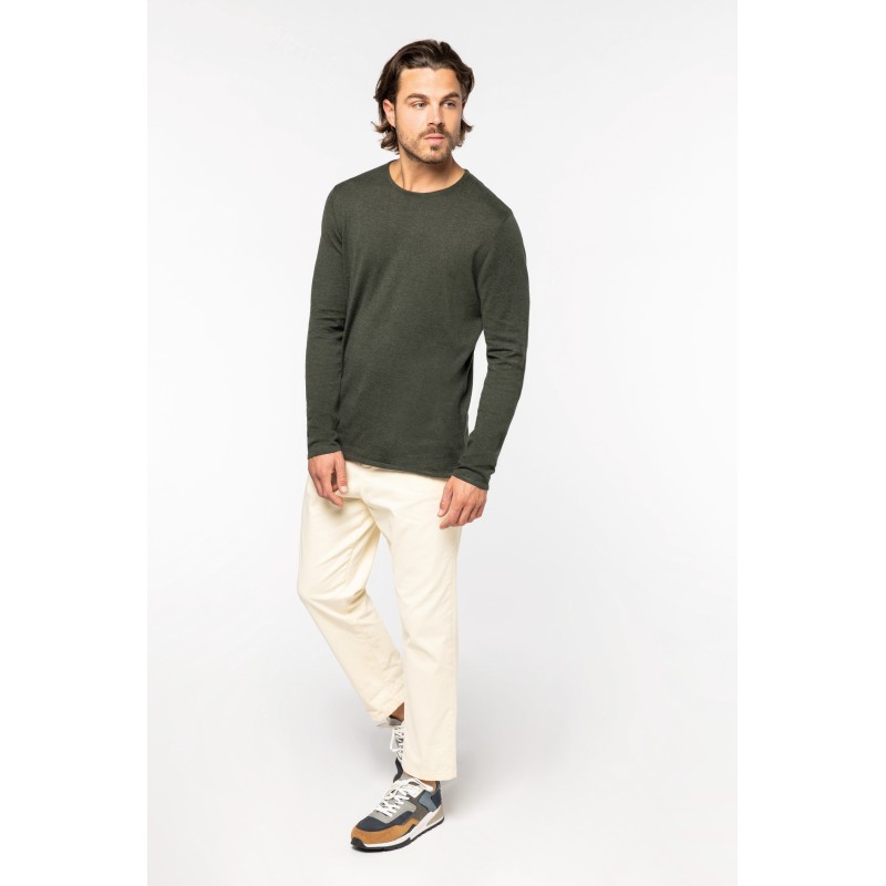 Pull Col rond Lyocell TENCEL™ homme
