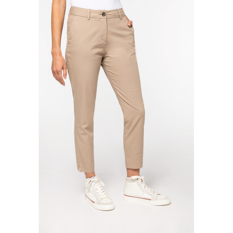 Pantalon chino femme