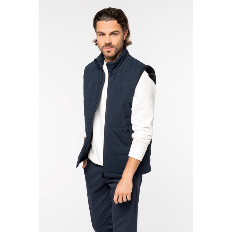 Bodywarmer maille homme