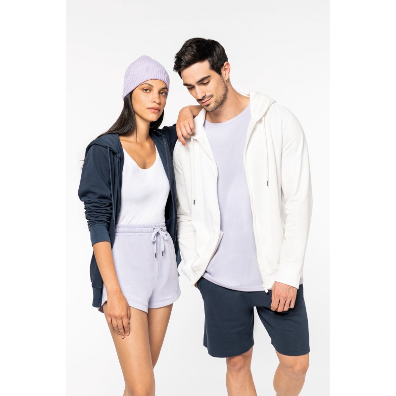 Sweat capuche zippé Terry280 unisexe
