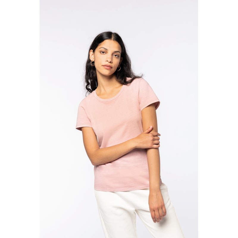 T-shirt délavé femme