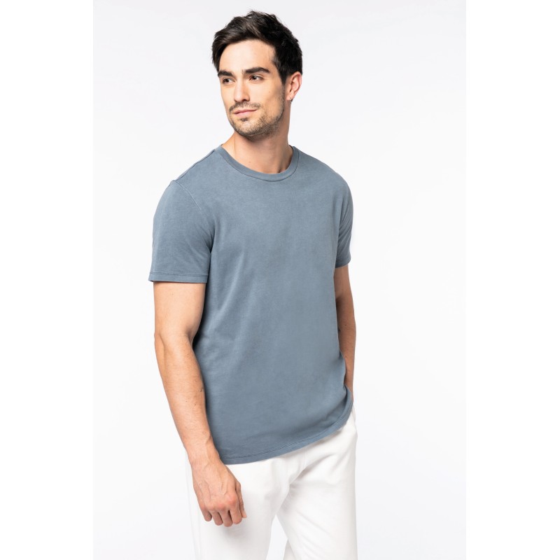 T-shirt délavé unisexe