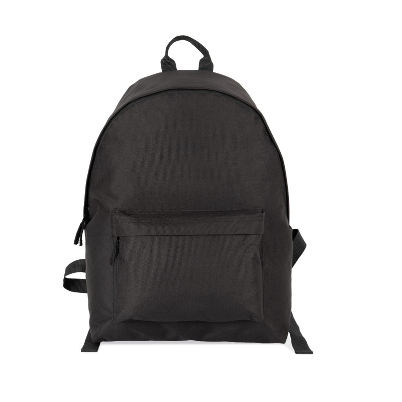 Sac à dos casual recyclé avec poche frontale Black FACE
